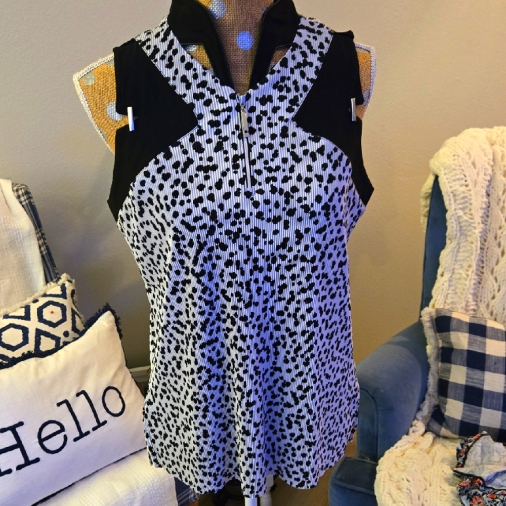 NWT Jamie Sadock Golf Shirt Size L